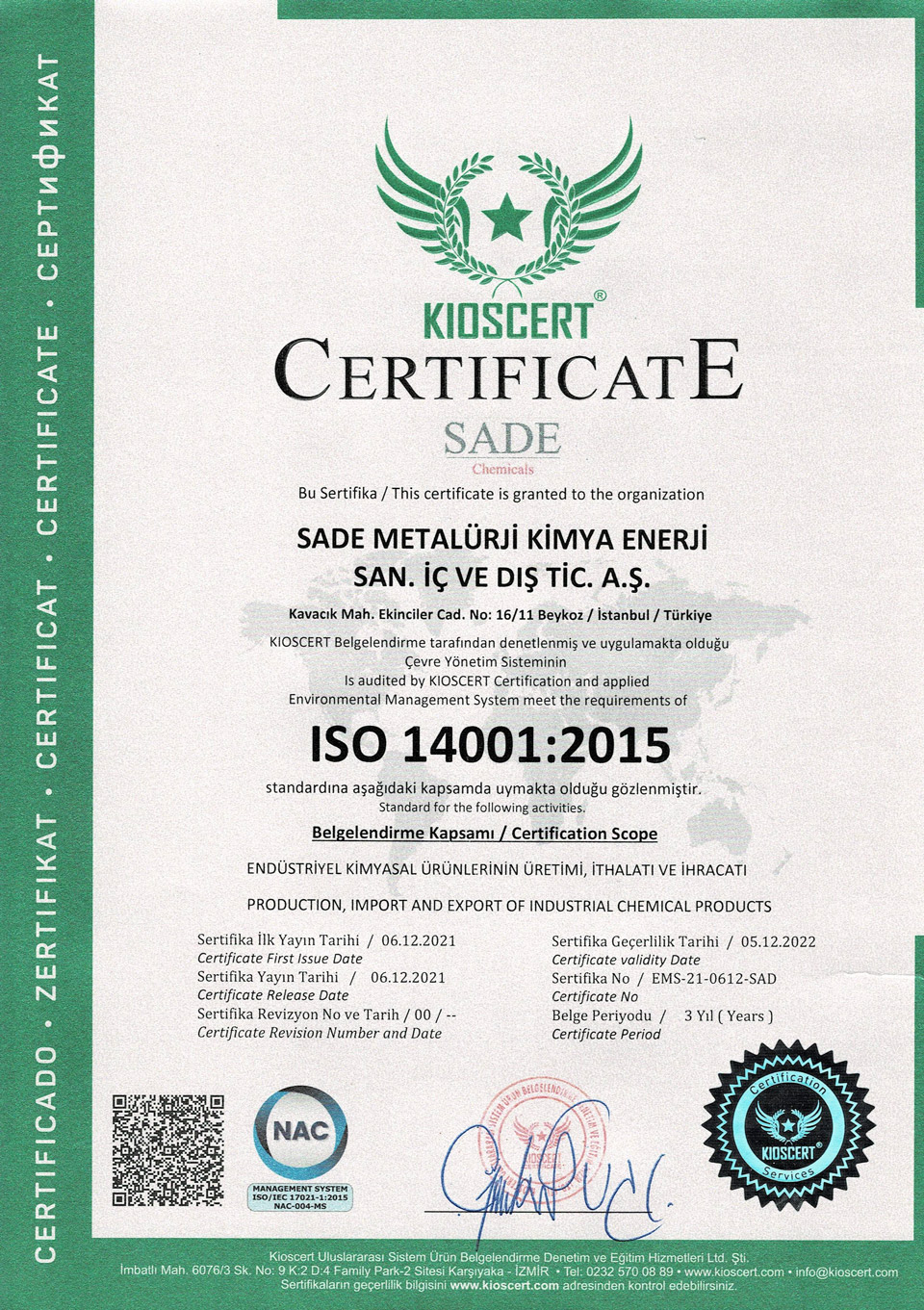 ISO 14001